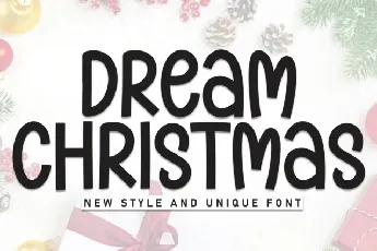 Dream Christmas Display font