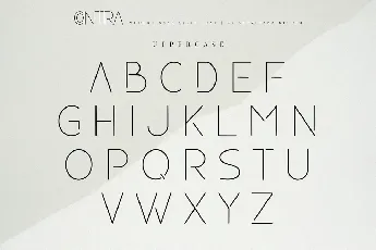 Contra font