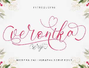 Veronika font