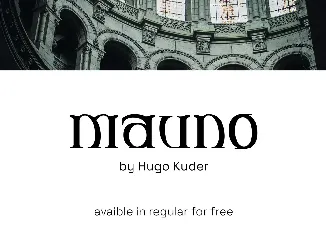 Mauno font