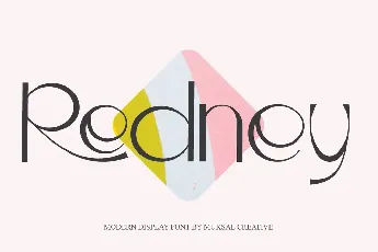 Redney font