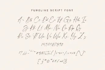 Fumeline font