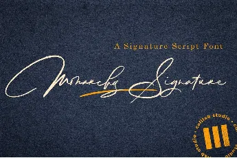 Monarchy Signature Script font