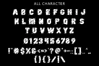 Stickers font