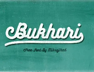 Bukhari Script Free font