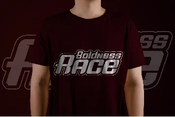 Boldness Race font