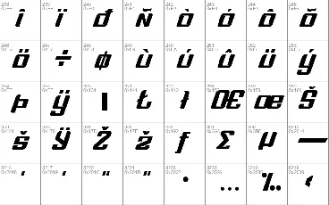 Boldness Race font