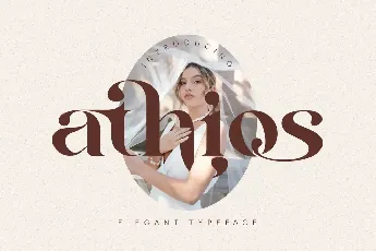 Athios font