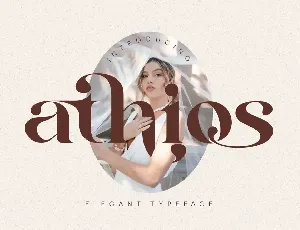 Athios font