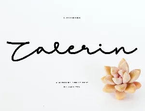 Zalerin font