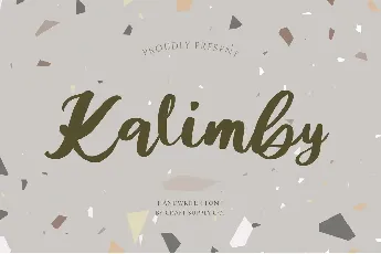 Kalimby font