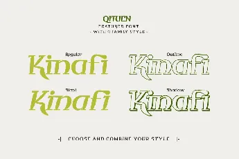 QITUEN Trial font