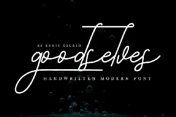 Goodselves Handwriting font