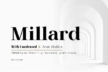 Millard font