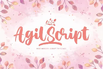 Agil Script font