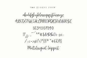 The Grache font