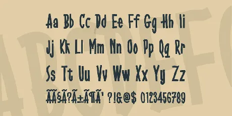 Gobbledegook font