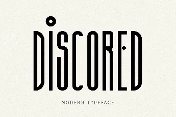 Discored Typeface font