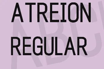 Atreion font