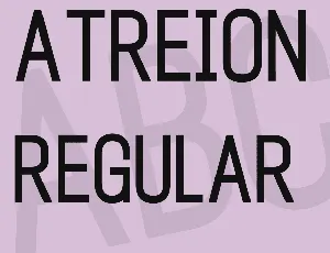 Atreion font