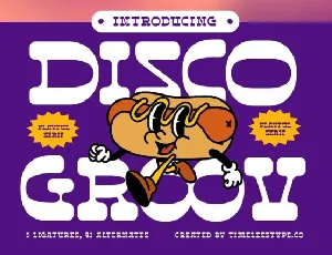 Disco Groov font