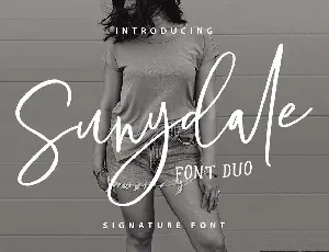 Sunydale Family Free Download font