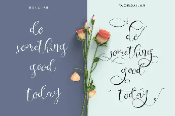 Be Grateful Script font