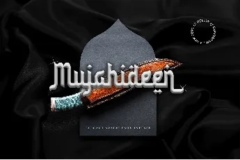 Mujahideen font