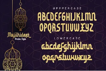 Mujahideen font