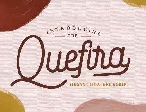 Quefira font