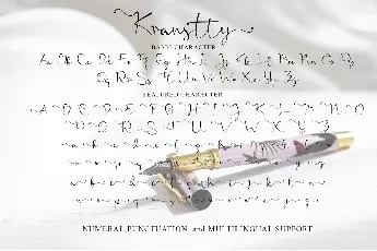 Kranstty font