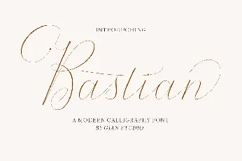 Bastian font