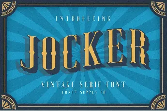 Jocker Free font