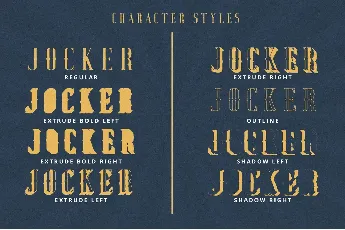 Jocker Free font