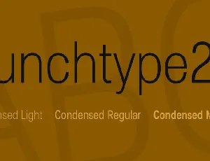 Lunchtype25 font