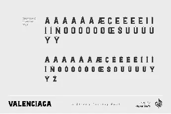 Al Valenciaga PersonalUseOnly font