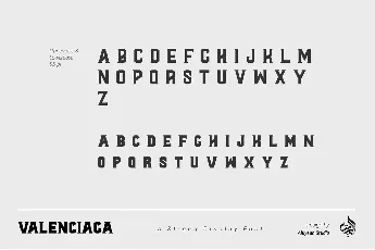 Al Valenciaga PersonalUseOnly font