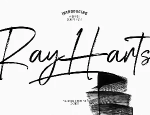 Ray Harts font