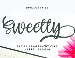 Sweetly font