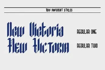 New Victoria Blackletter font