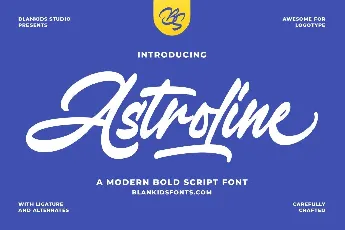 Astroline font