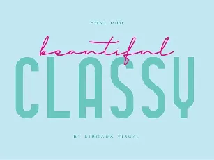 Classy Beauty font