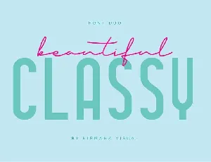 Classy Beauty font