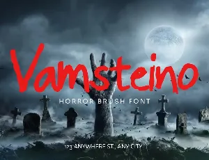 Vamsteino font