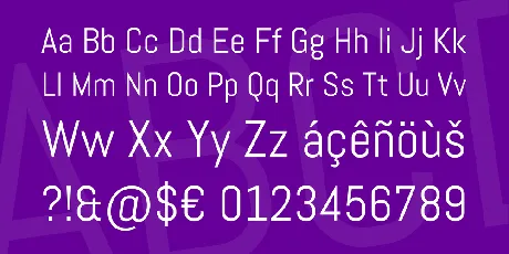 Abel font