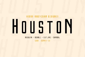 Houston Sans Serif font