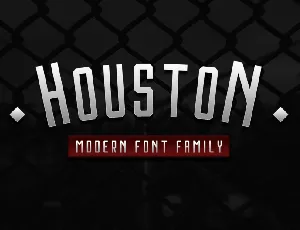 Houston Sans Serif font