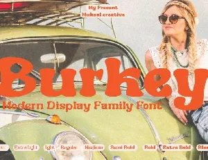 Burkey Family font