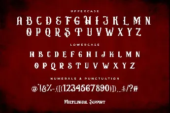 Circusia Vintage Display font