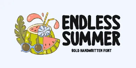 Endless Summer font